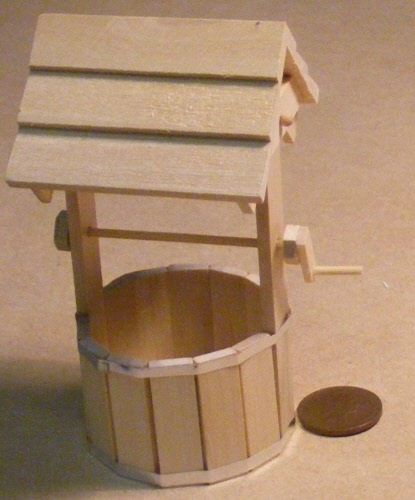 1:12 Scale Wood Lutyens Bench Tumdee Dolls House Miniature Garden Furniture 