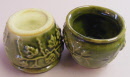 1 large green round pot