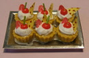 1 new strawberry b cakes