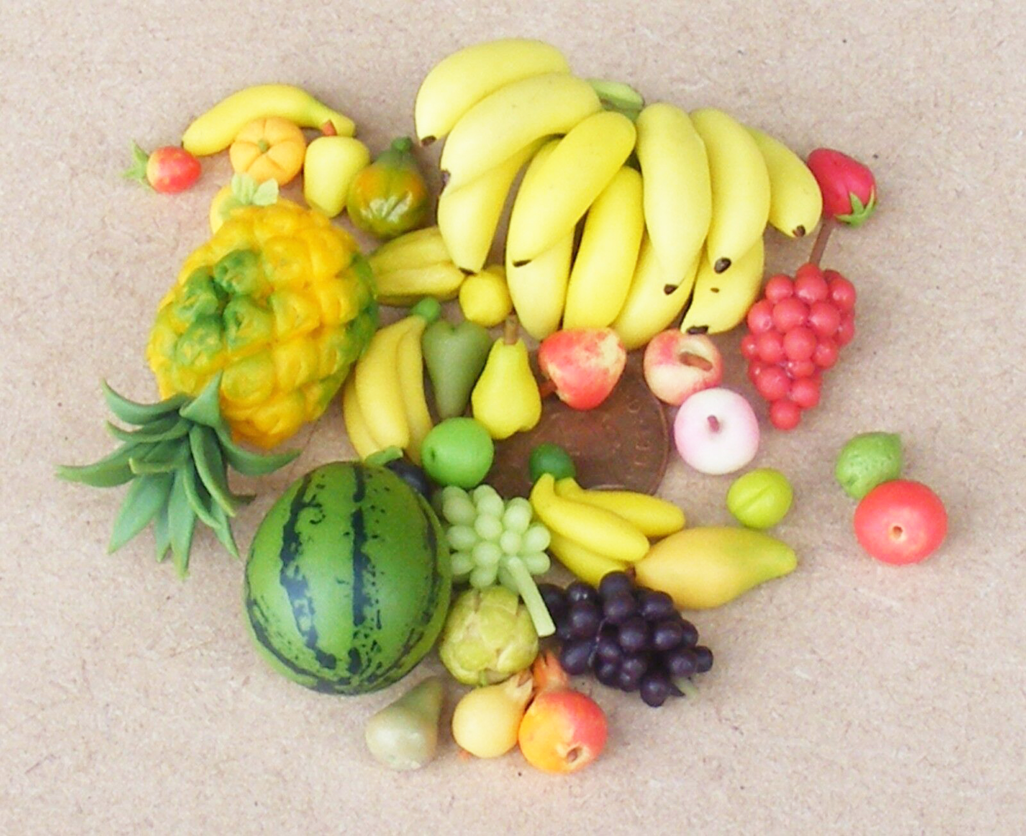 Tumdee Dolls House Miniature Fruit