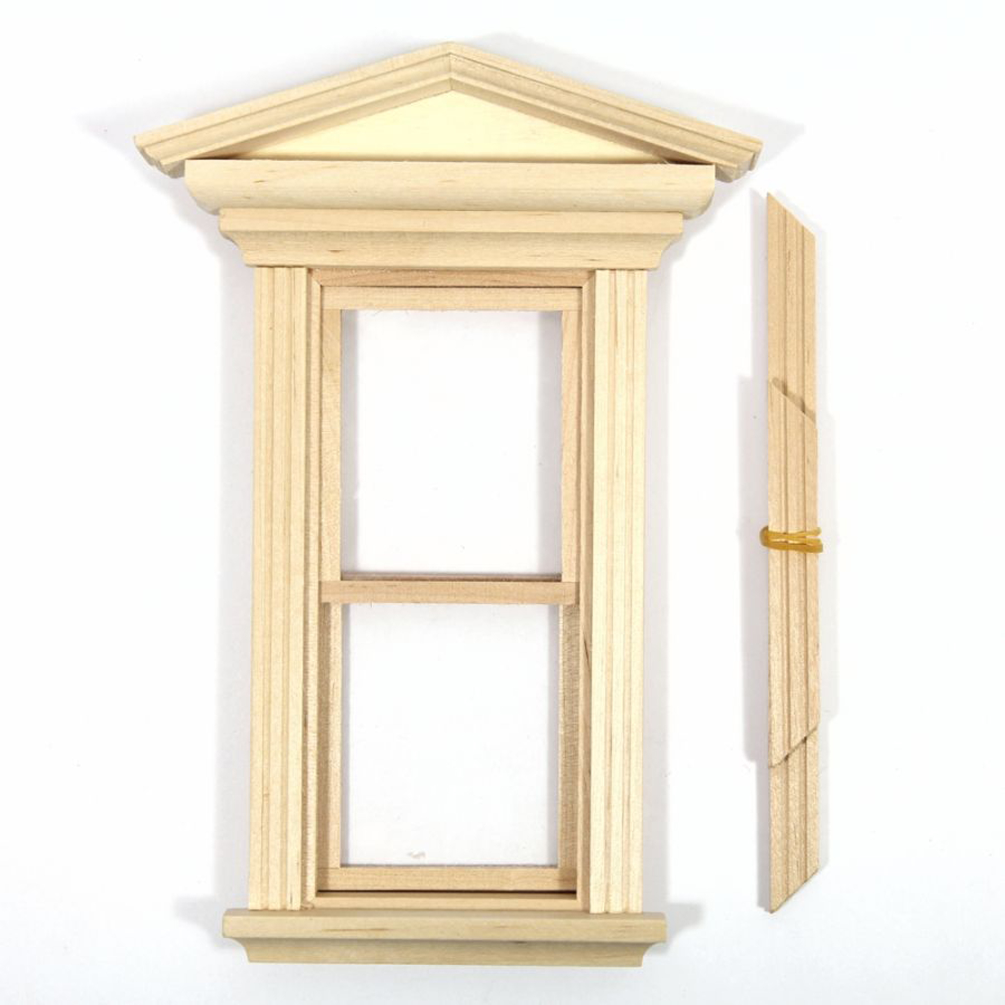 Tumdee Dolls House Miniature Wooden Windows