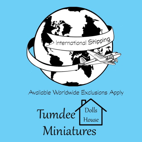 Tumdee Dolls House Miniature 112 Scale Wall Lights