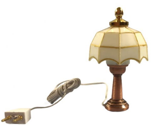 Dolls House Miniature 12 Volt Table Lamps