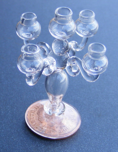 1:12 Scale 2 Clear Wine Glasses Tumdee Dolls House Miniature Accessory GLA31