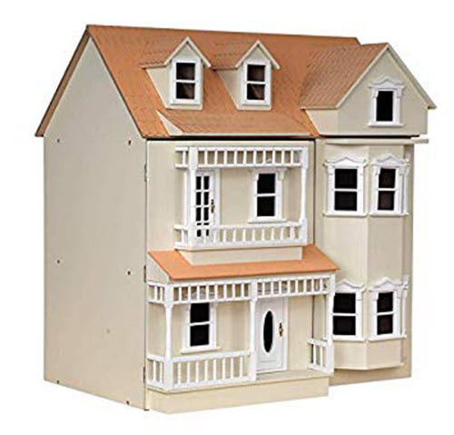 Wide Flat Pack MDF Wooden Market Stall Kit Tumdee 1:12 Scale Dolls House  Shop
