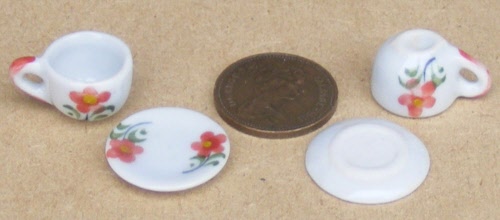 Details about   1:12 Scale Raised Ceramic Orange Floral Bowl Tumdee Dolls House Accessory B115