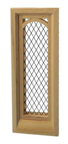 1:12 Scale Small Wooden Cumberland Window 3.5cm x 10.3cm Tumdee Dolls House 259 