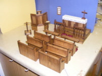 1:6 Scale Dollhouse Miniature Open Bible – Readable Pages – Handcrafted Study Room Decor