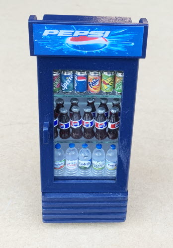 1:12 Scale Non Working White Soda Drink Machine Tumdee Dolls House Miniature 