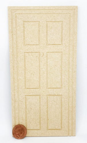 Dolls House Miniature Door 1:12 Scale Dollhouse False Door | Wooden Cottage Style MDF Miniature For DIY Tooth Fairy Door Dolls House Miniature Door 1:12 Scale Dollhouse False Door | Wooden Cottage Style MDF Miniature For DIY Tooth Fairy Door