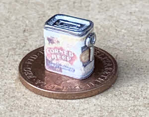 1:12 Scale 2 Small Crabs Fixed On To A Metal Tray With Ice Tumdee Dolls House 