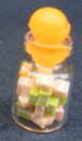 a dolls house miniature sweets in a jar marshmellows