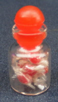 a dolls house miniature sweets in a jar toffees s